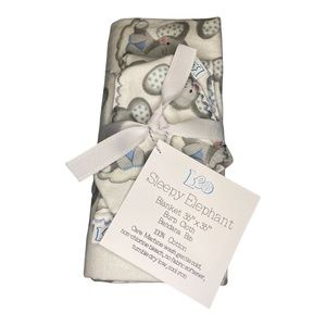Sleepy Elephant Blanket & Gift Set